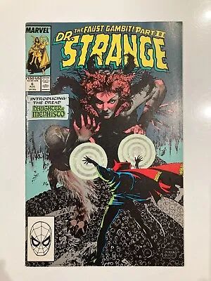 Buy Doctor Strange Sorcerer Supreme 6 1989  Excellent Condition - Daughter Mephisto • 18.50£
