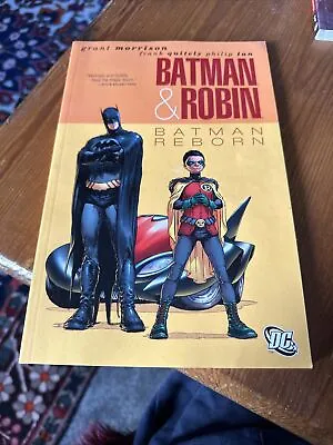 Buy Batman & Robin Batman Reborn By Grant Morrison Graphic Novel • 8£