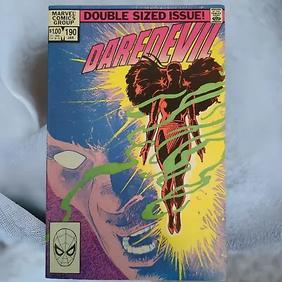 Buy Daredevil #190 - Direct Edition (1983) *key* Origin And Ressurection Of Elektra • 7.93£