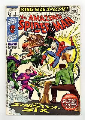 Buy Amazing Spider-Man Annual #6 VG/FN 5.0 1969 • 59.16£