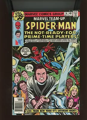Buy (1978) Marvel Team-Up #74: KEY ISSUE!  SATURDAY NIGHT LIVE  CAST! (8.0/8.5) • 12.69£