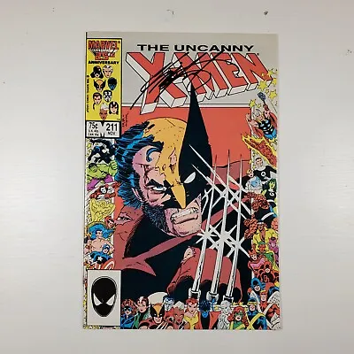 Buy Uncanny X-Men #211 (1986, Marvel) Key Issue Signed Chris Clairemont NM++ COA • 59.38£