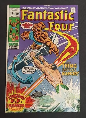 Buy Fantastic Four #103 2nd Appearance Agatha Harkness 1970 FINE  • 14.30£