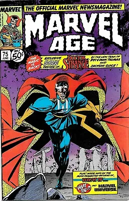 Buy Marvel Age #75 (vol 1) Doctor Strange Preview  Marvel / Jun 1989 / V/g • 4.95£