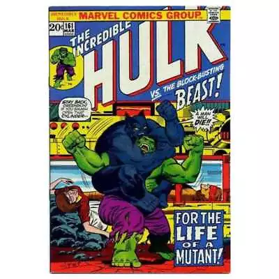 Buy Incredible Hulk (1968 Series) #161 In Fine Condition. Marvel Comics [w& • 18.81£