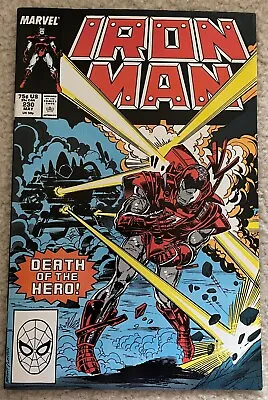 Buy Iron Man #230- 1st App. Of Firepower (1988) Marvel • 9.73£