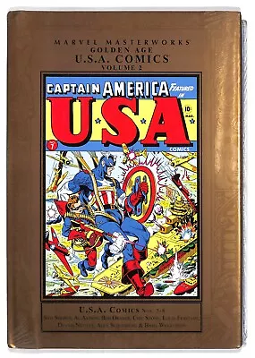 Buy Marvel Masterworks Golden Age Capt America USA Comics Volume 2 Hardcover Sealed • 31.87£