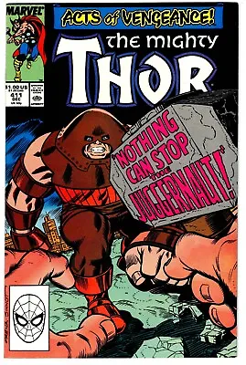 Buy THOR # 411 - Marvel 1989 (vf-)  Acts Of Vengeance 1st New Warriors  (a) • 18.18£