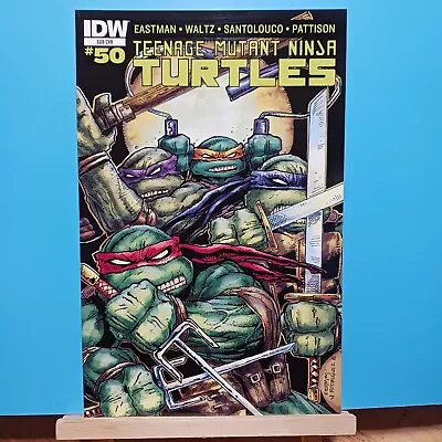 Buy Teenage Mutant Ninja Turtles #50 Eastman Sub Cover IDW 2015 • 5.53£