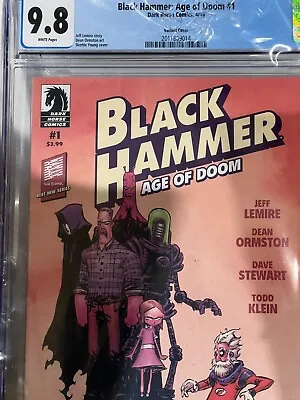 Buy Black Hammer: Age Of Doom #1 - Skottie Young Variant CGC 9.8 • 80.04£