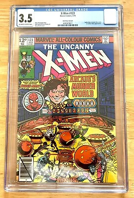 Buy Uncanny X-men #123 Cgc 3.5 • 25£