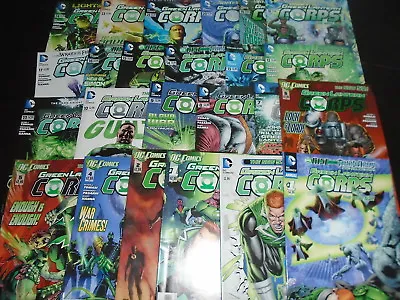 Buy GREEN LANTERN CORPS #0, 1-24 ANNUAL #1 New 52 DC Comics 2011 NM • 24.95£