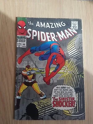 Buy Amazing Spider-Man 46 - 1967 - 1st Shocker • 275£