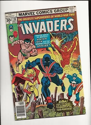 Buy Invaders #20 1st Appearance 2nd Union Jack Ii  Marvel Namor • 15.81£
