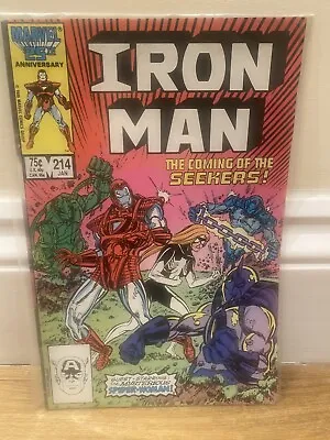 Buy Comic, Iron Man #214 1987, Marvel • 1.99£