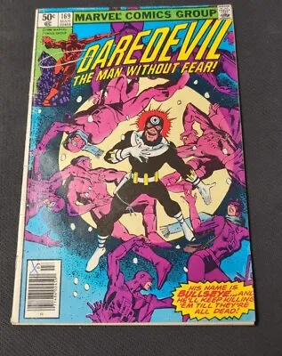 Buy Daredevil #169 Bronze Age Frank Miller 2nd Elektra Key Newsstand Gd • 13.59£