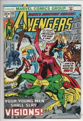 Buy AVENGERS #113, FN/VF, Vision, Mantis, Captain America, 1963 1973, Mark Jewelers  • 39.97£