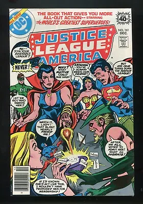 Buy Justice League Of America #161 - Zantana Joins The Team W/ New Costume - 1978 • 11.86£