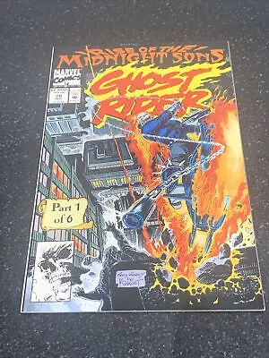 Buy Ghost Rider #28, Rise Of The Midnight Sons Marvel Comics 1992, Nice Condition! • 15.81£