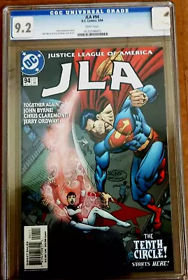 Buy JLA #94 DC 2004	CGC 9.2	Direct Sales Edition  Superman Justice League Of America • 30.04£