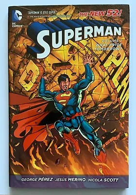 Buy Superman Vol #1 Hardcover Book. 1st Print (DC New 52 2012) VF Condition. • 17.50£