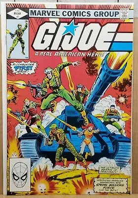 Buy G.I. Joe A Real American Hero 1 Marvel Comic 1982 1st Appearance #1 • 217.42£
