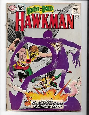 Buy Brave And The Bold 36 - G+ 2.5 - 3rd Appearance Of Hawkman (1961) • 35.58£