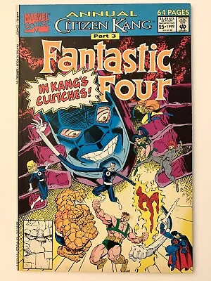 Buy Fantastic Four- Annual #25 (1992) Citizen KANG Part 3 (VF/NM) KEY MCU - VINTAGE • 31.62£