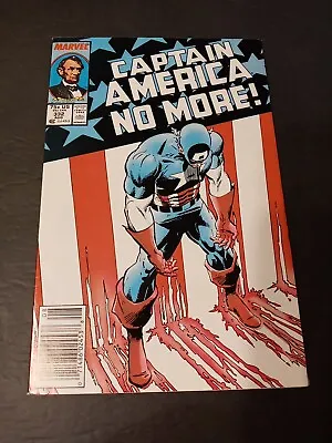 Buy Captain America 332 1987 John Walker Quits Nm • 11.87£