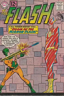 Buy ###dc Comics Flash #126 February 1962 Mirror Master F (6.0) ### • 50£