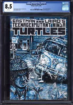 Buy Teenage Mutant Ninja Turtles #3 Cgc 8.5 White Pages // 1st Print Mirage 1985 • 184.14£