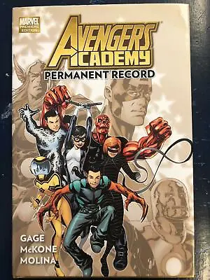 Buy Avengers Academy: Vol. 1 Permanent Record Hc New Marvel • 29.95£