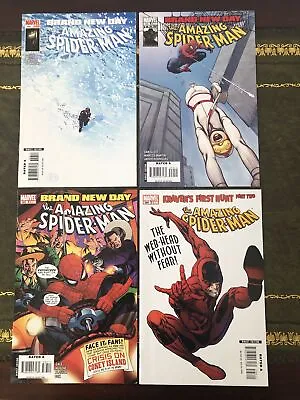 Buy Amazing Spider-man #556, 559, 563 & 566. 4 Great Issues 2008. Brand New Day • 10£