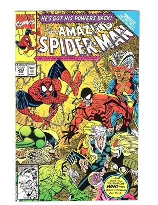 Buy Amazing Spider-Man 343 NM Marvel Comics 1990 • 6.27£