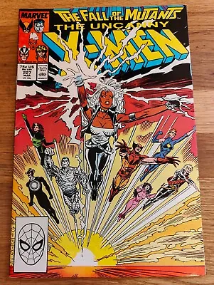 Buy COMIC - Marvel The Fall Of The Mutants Uncanny X-Men No #227 1988 Modern Age • 4£