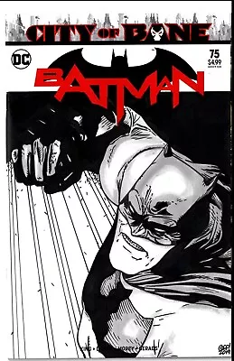 Buy Batman 75 (2019) DC Comic Blank Sketch Variant Cover W Original Gary Parkin Art  • 55.96£