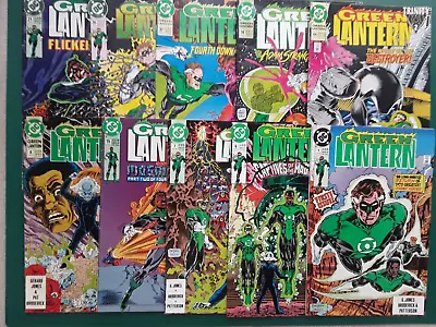 Buy Green Lantern 1, 6, 7, 8, 15, 21, 36, 37, 38 ,44 1990 • 12£