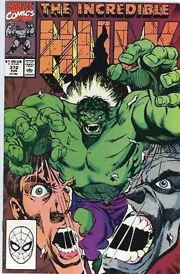 Buy Incredible HULK #372 Marvel Comics 1990 Return Of Green-Skinned Hulk • 4.74£