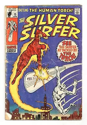 Buy Silver Surfer #15 GD- 1.8 1970 • 13.99£