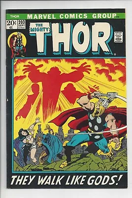 Buy Thor #203 - F (7.0) 1972 John Buscema Cover & Art • 11.92£