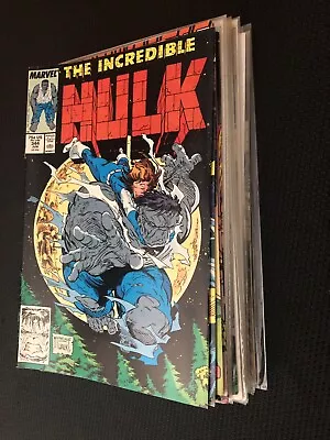 Buy The Incredible Hulk 18 Comic Lot #315-370 Including 344 McFarlane Cover, All VF • 48.65£