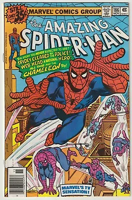 Buy Amazing Spider-Man #186   (Marvel 1963 Series)  VFN • 29.95£