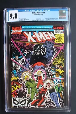 Buy X-MEN ANNUAL #14 True 1st FULL GAMBIT Movie 1990 FF New Mutant X-Factor CGC 9.8 • 179.89£