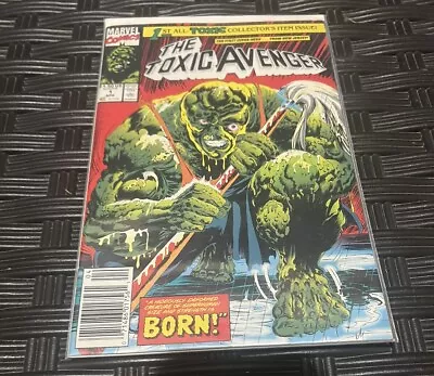Buy THE TOXIC AVENGER #1 (Apr 91) Marvel Comics 1st All-Toxic Collector's Item Issue • 18.97£