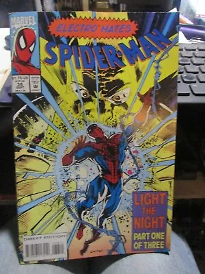 Buy Spider- Man Electro Hates Light The Night Sept 1993 Part 1 Of 3 #38 Marvel WOW! • 2.56£