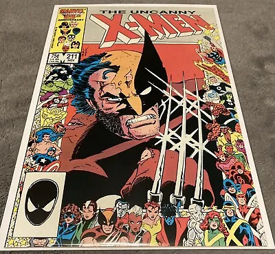 Buy Uncanny X-Men #211 NM (1986) Key 1st Full Team Appearance Of The Marauders! • 11.83£