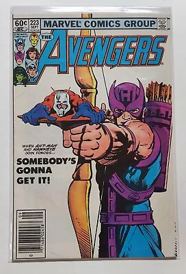 Buy Avengers #223 - Bronze Age Beauty - Classic Cover Art - Ant Man - High Grade • 36.03£