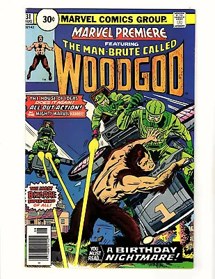 Buy Marvel Premiere #31 (1976) VF- 30 Cent Price Variant 1st App Woodgod Bill Mantlo • 39.97£