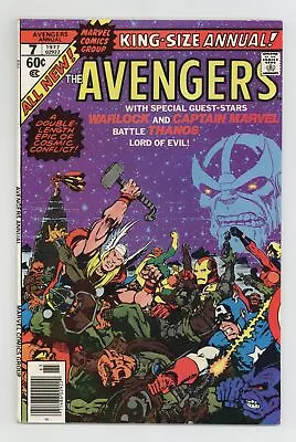 Buy Avengers Annual #7 FN- 5.5 1977 1st App. Space Gem, Mind Gem, Reality Gem • 25.58£