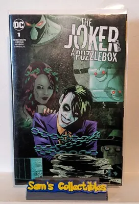 Buy The Joker Presents A Puzzlebox 1 Hutchison Cates Cover Trade Variant DC Comic NM • 2.99£